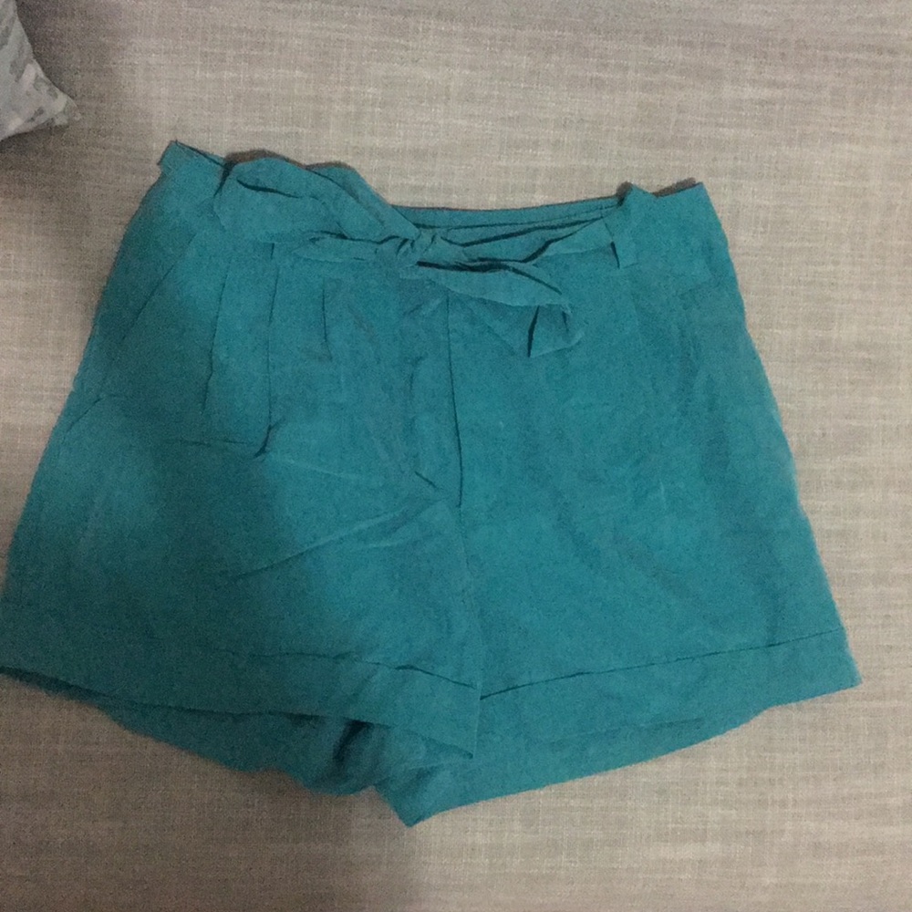 Teal high waisted short!